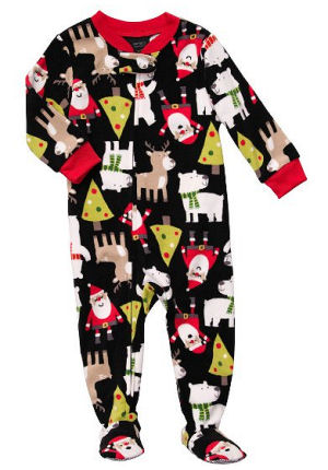 Darling Christmas Baby Pajamas