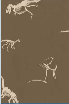 prehistoric dinosaur wallpaper chocolate brown