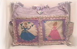 homemade pattern rag baby disney princess diaper bag tote messenger