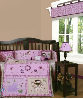 Purple Baby Bedding - Purple Nursery Themes Ideas