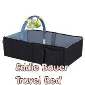 eddie bauer portable baby crib infant travel bed