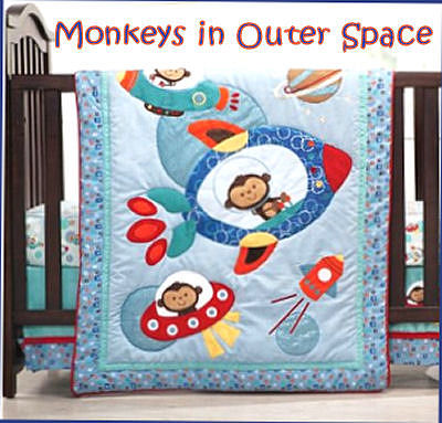 Monkeys In Outer Space Themed Baby Nursery Ideas Planets