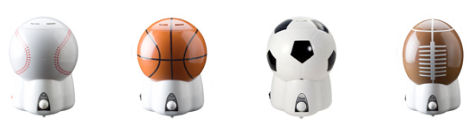 Crane Cool-Mist Sports Theme Humidifiers are idea for a baby boy's nursery or an older boy's bedroom