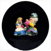 alice in wonderland baby shower cake topper vintage collectible figurines
