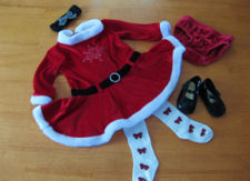 baby girl christmas clothes outfits outfit red black velvet