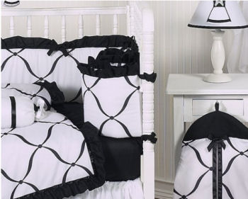 Black Modern Baby Bedding