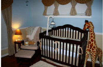 Blue And Brown Nursery Ideas