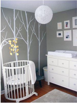 modern nursery set