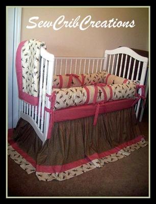 Deluxe Sock Monkey Custom Baby Bedding