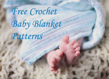 Free crochet baby blanket patterns instructions.  Hooded crochet baby blanket pattern.