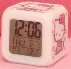 Hello Kitty Baby nursery LED light and thermometer