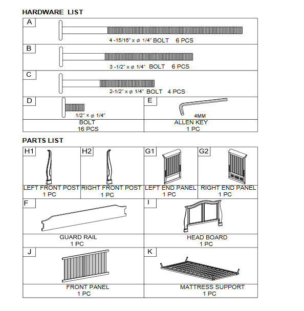 Jardine madison lifetime convertible 2024 crib