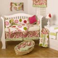 http://modern baby crib bedding contemporary nursery brown pink chocolate sets affordable cheap inexpensive