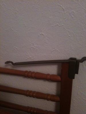 Part For A Convertible Jc Penny Spindle Sleigh Baby Crib Product