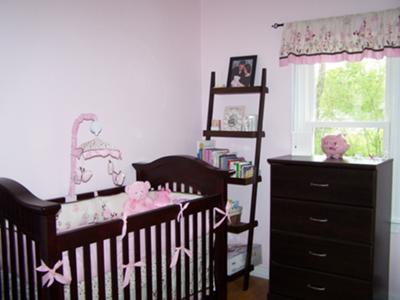 Pink And Brown Butterfly Baby Nursery Theme