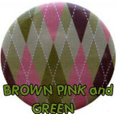 pink sage green and chocolate brown argyle nursery wall colors schemes pictures