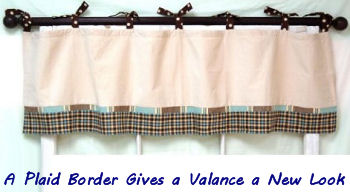 Plaid Curtains And Baby Bedding Sets For The Nursery