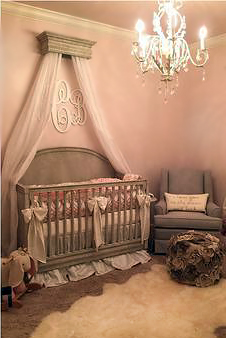 princess theme baby room