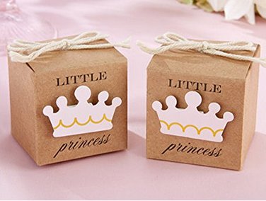 Princess baby shower favors