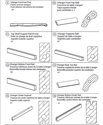 Portofino crib changer manual on sale