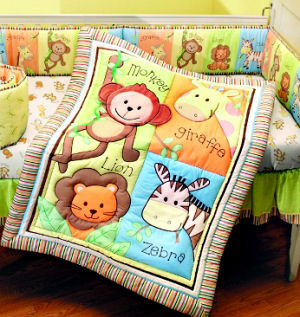 Unisex Baby Bedding Suitable For A Girl Or Baby Boy Nursery Room